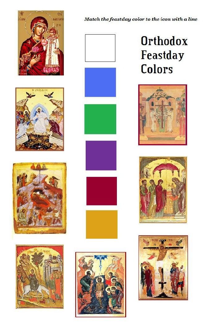 Feast Day Colors